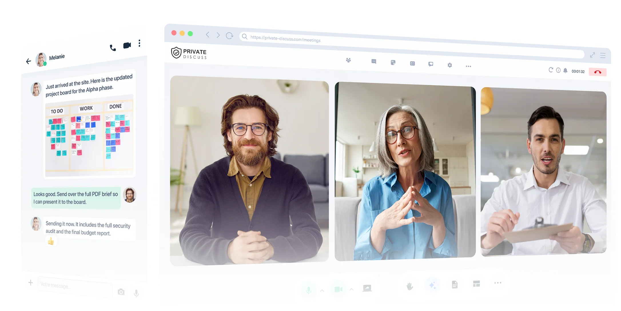 Private Discuss — secure communication platform